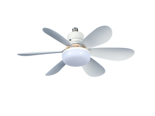 [CCEA20TE] Ventilador de Socket Volta E27 con LED